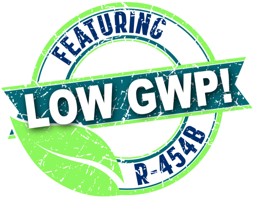 Low GWP CLM Product Sticker